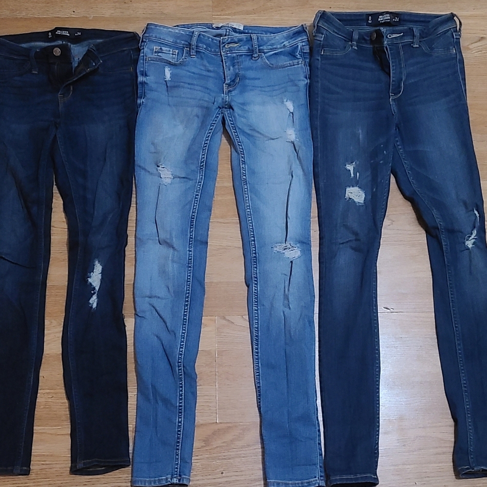 Hollister Sz 0 Jean Legging Lot